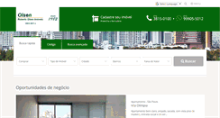 Desktop Screenshot of olsenimoveis.com.br