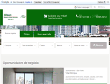 Tablet Screenshot of olsenimoveis.com.br